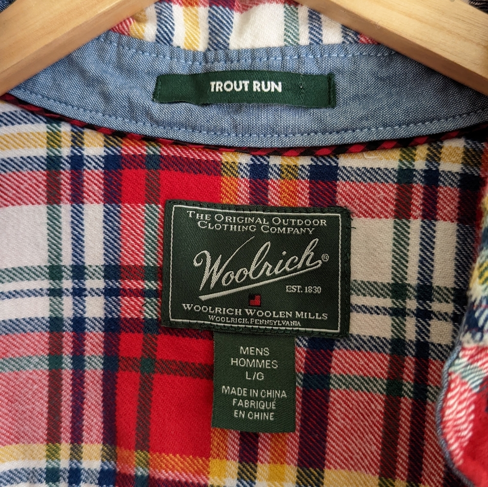 Woolrich | Trout Run | Button Front Plaid Flannel… - image 8
